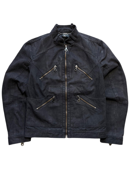 Versus by Versace Bikerjacke aus Jeans (Frauen M)