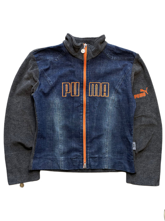 Puma Jeans-/Fleecejacke (Frauen L)