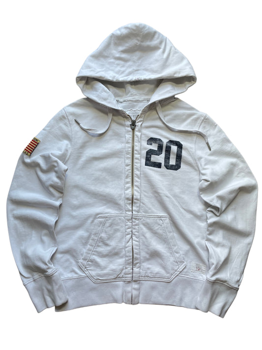 True Religion Hoodie mit Zipper (L)