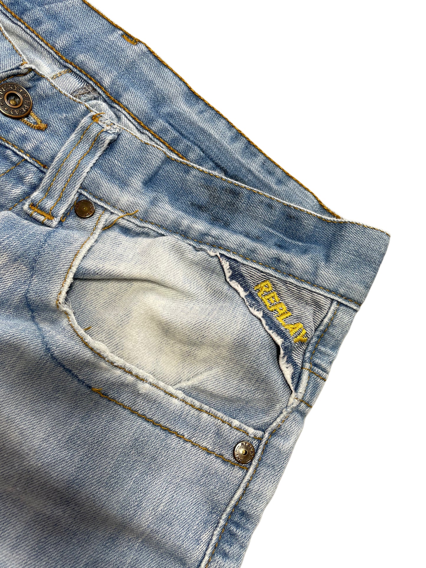 Replay Baggy Jeans mit Backprint (M/W31)
