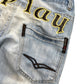Replay Baggy Jeans mit Backprint (M/W31)