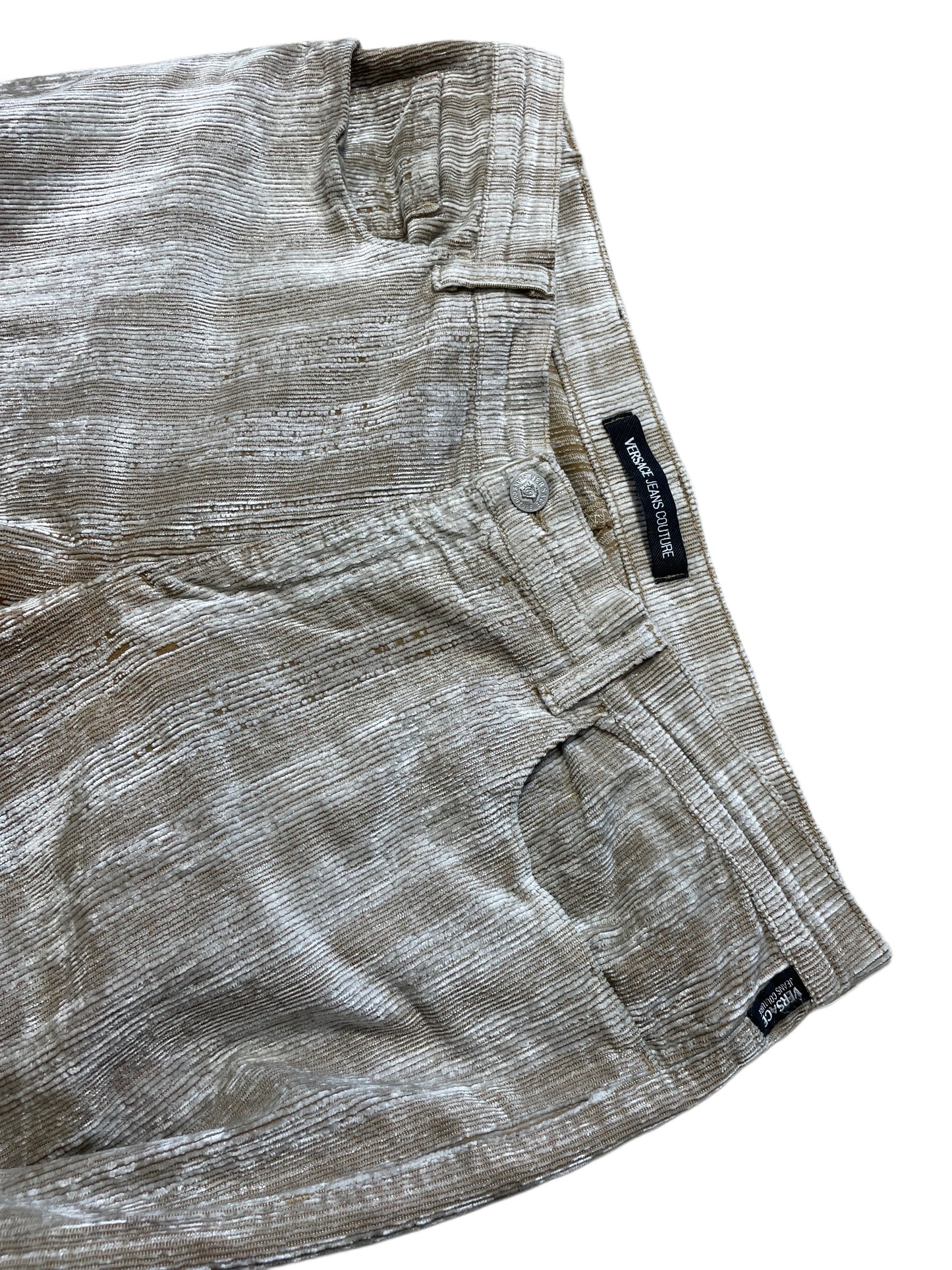 Versace Baggy Cordhose (XL)