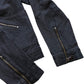 Versus by Versace Bikerjacke aus Jeans (Frauen M)
