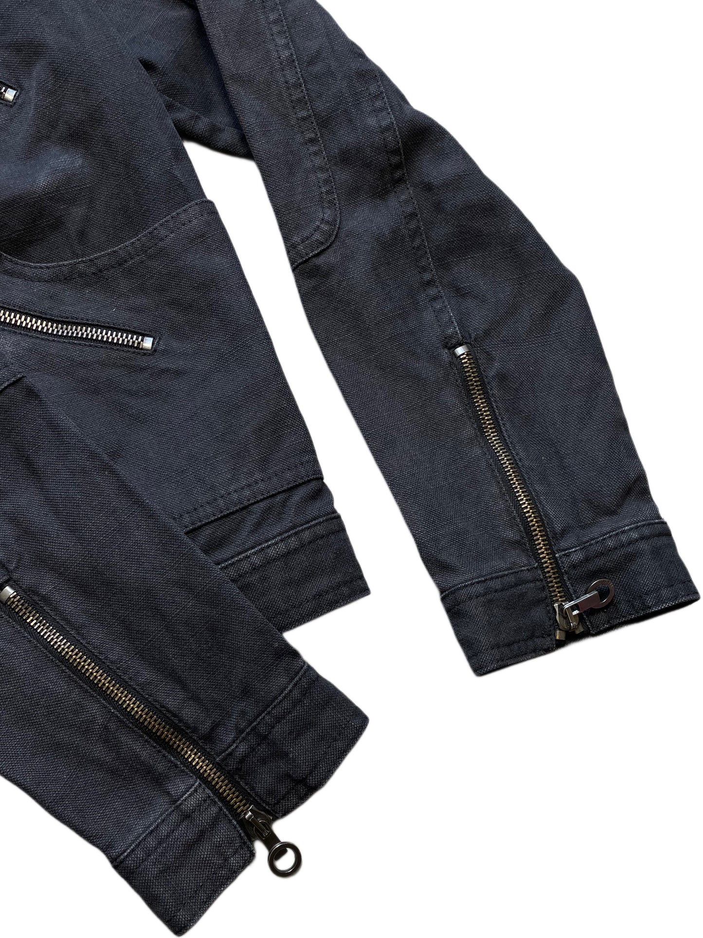 Versus by Versace Bikerjacke aus Jeans (Frauen M)
