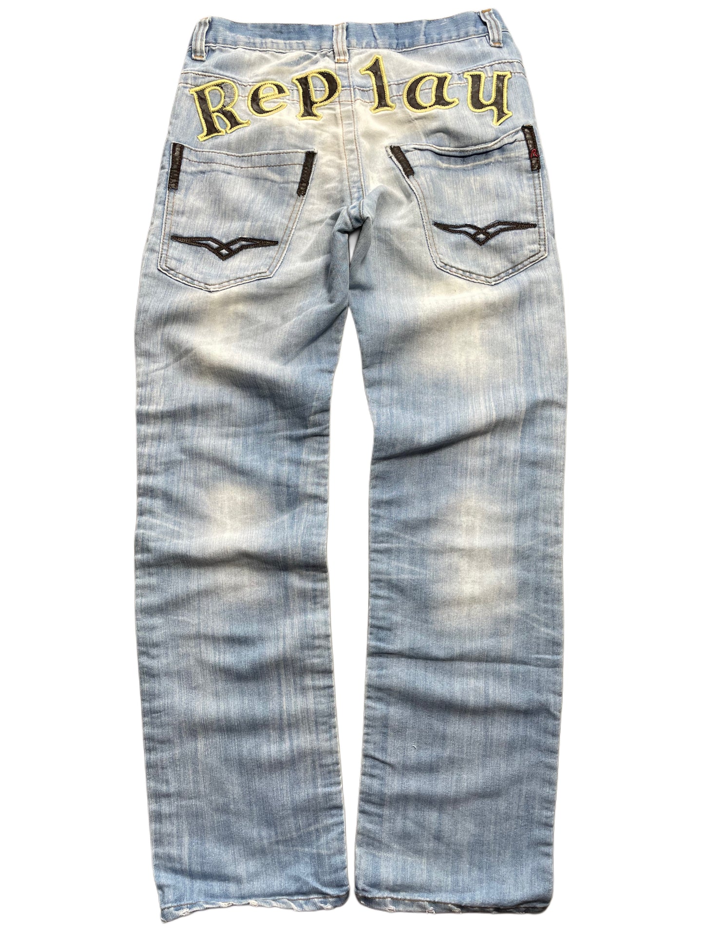 Replay Baggy Jeans mit Backprint (M/W31)