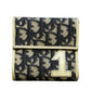 Christian Dior Monogram Compact Portemonnaie