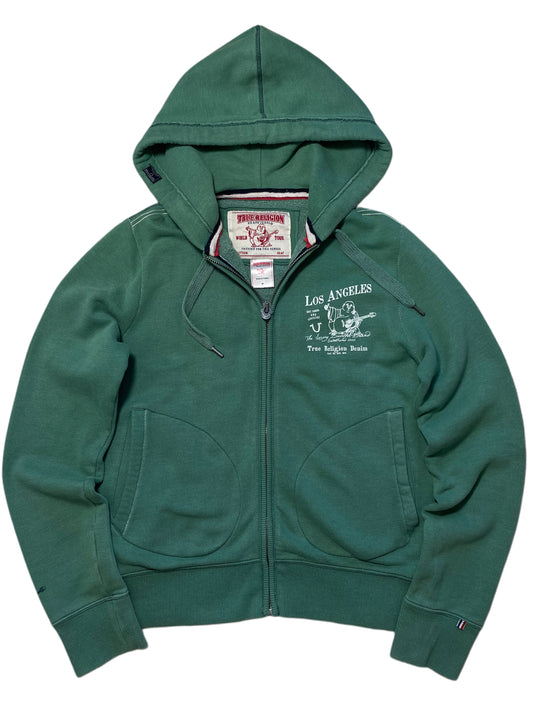 True Religion Hoodie mit Zipper (M)