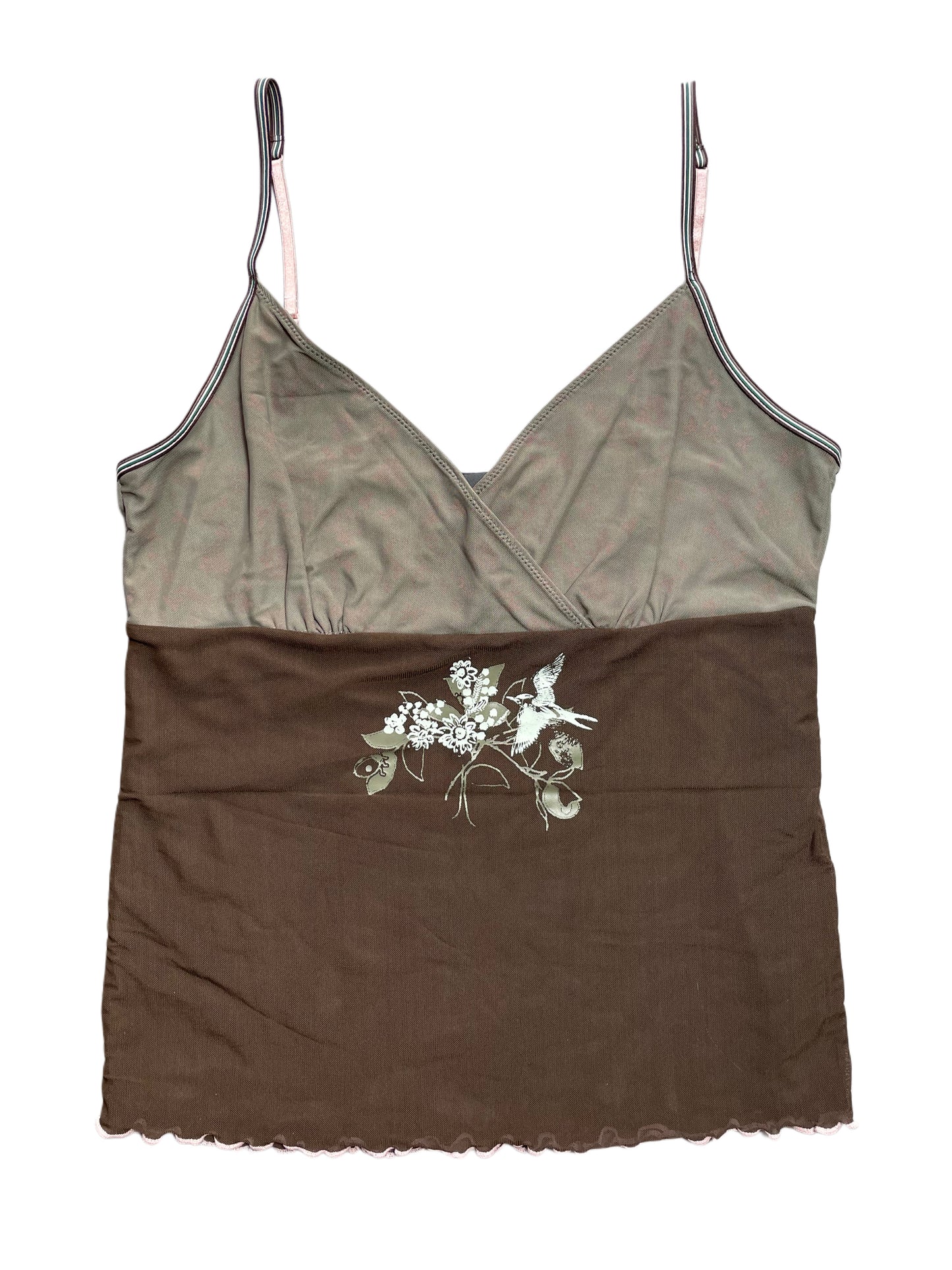 Trägertop aus Mesh (M)