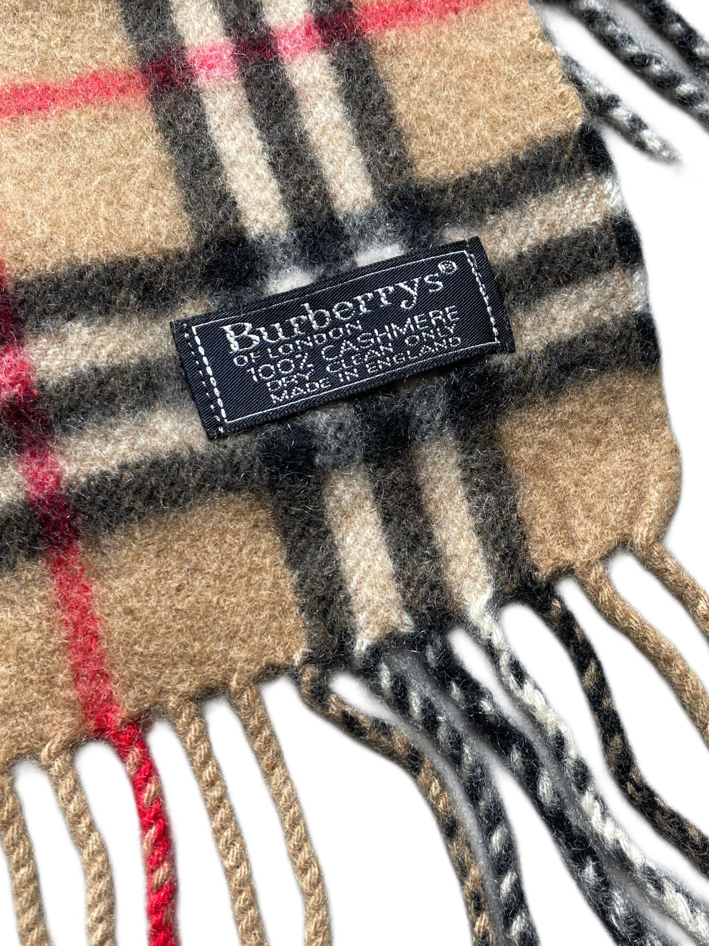 Burberry Nova Check Schal 100% Cashmere