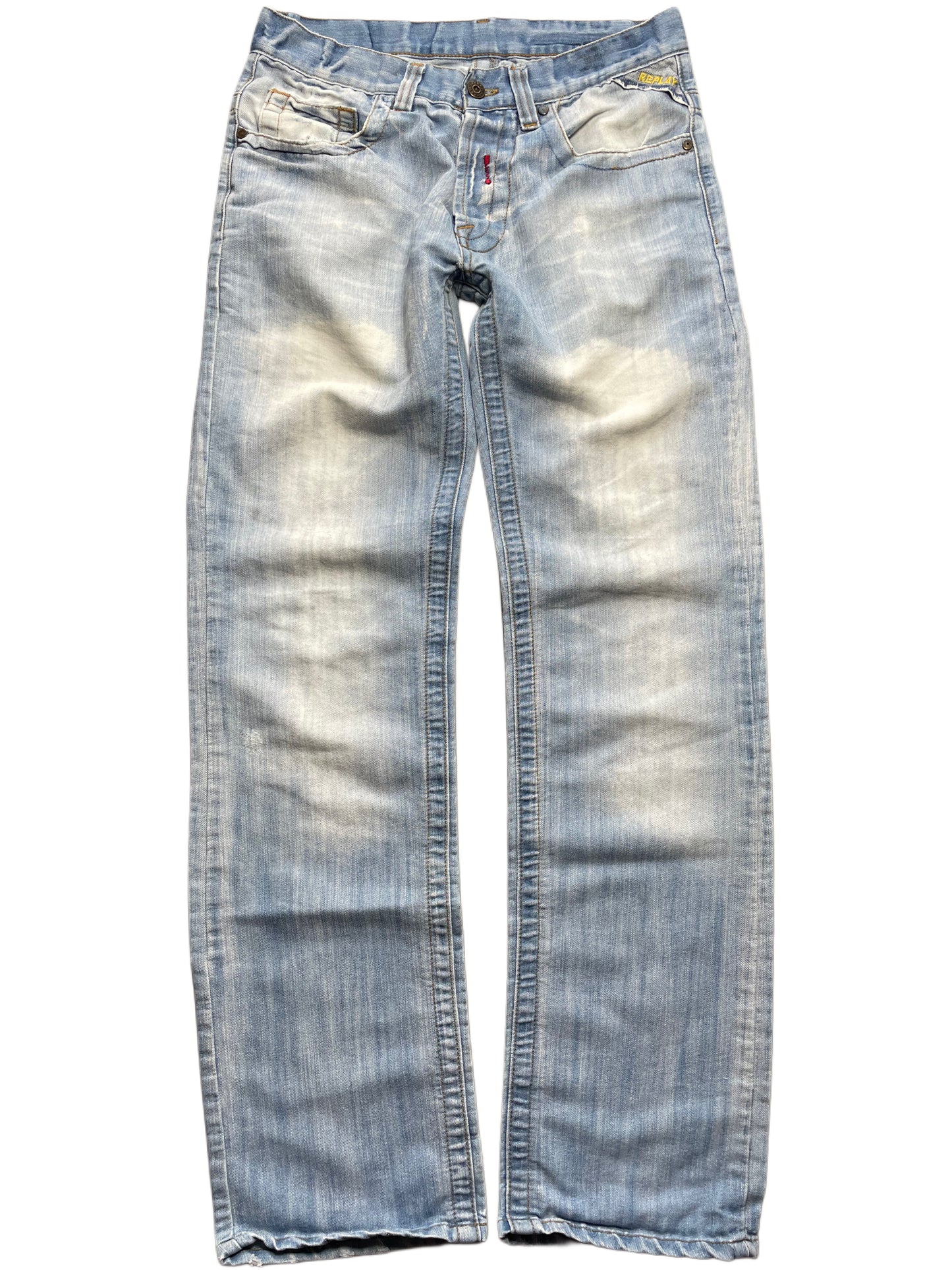 Replay Baggy Jeans mit Backprint (M/W31)