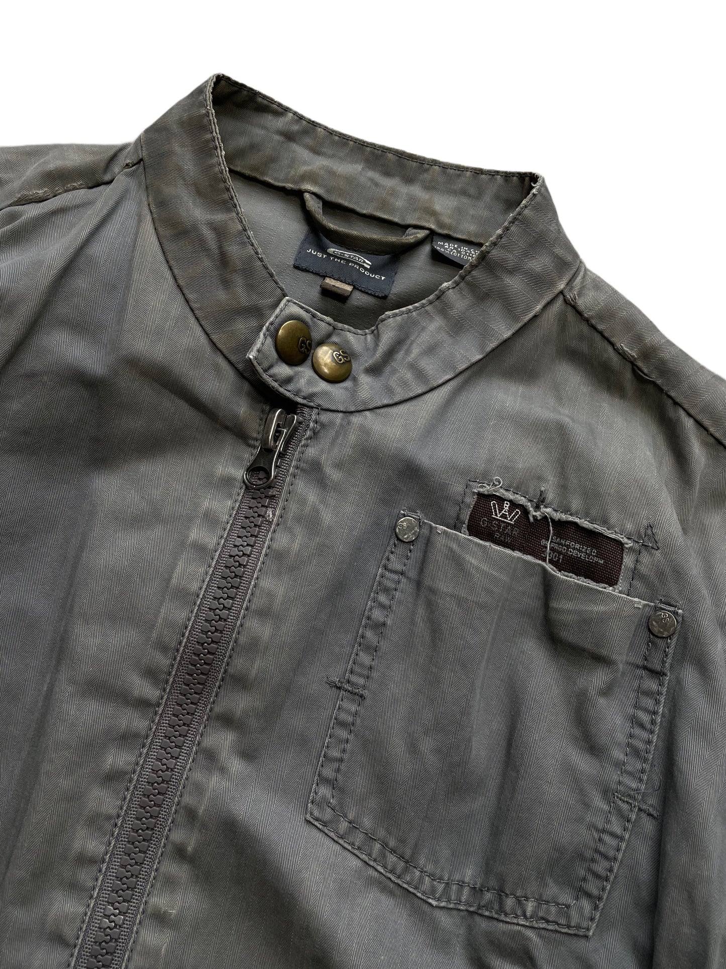 G-Star Distressed Military Jacke (Frauen L)