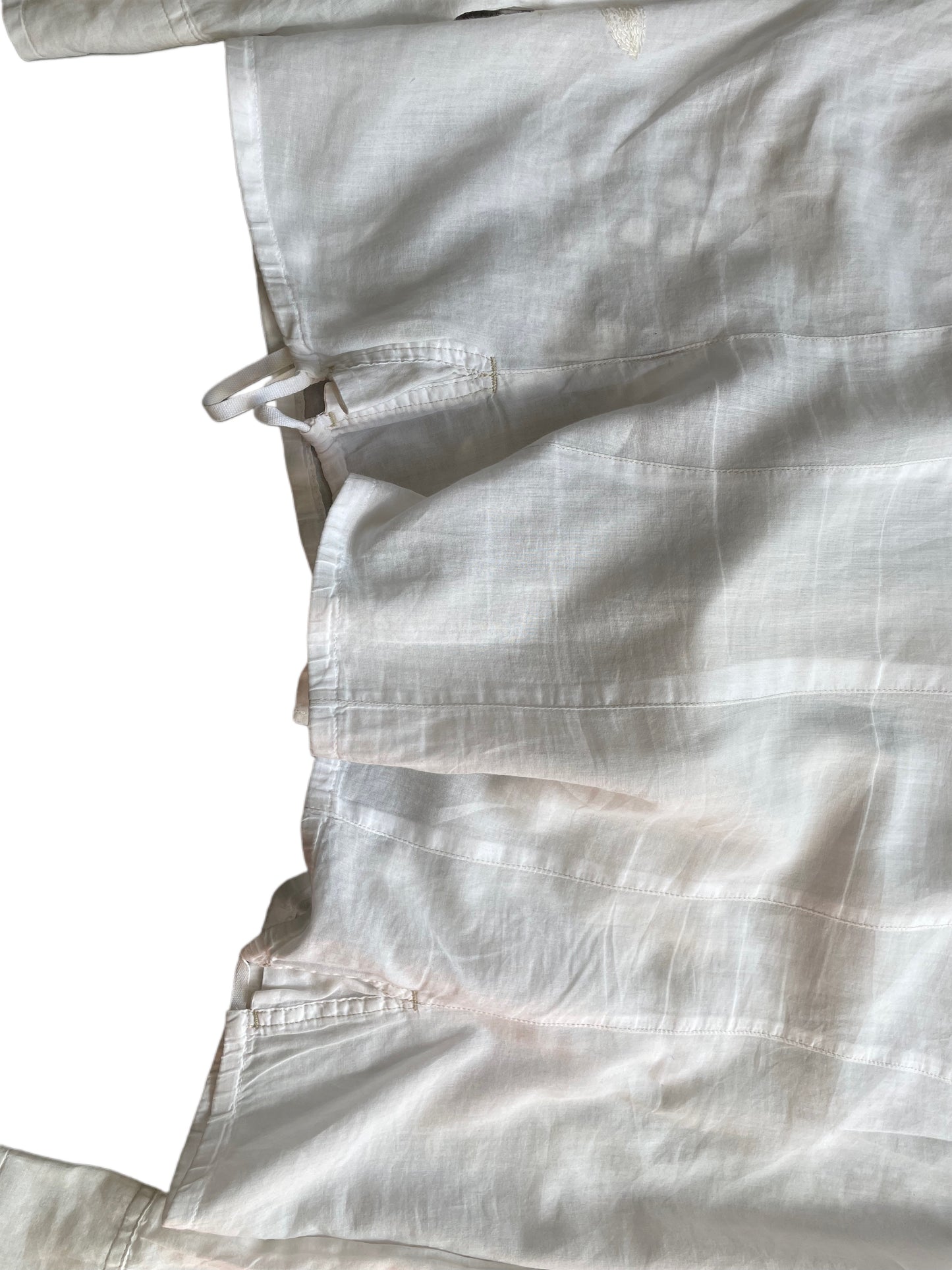 Marithé + Francois Girbaud Bluse mit Stickereien (Frauen XL)