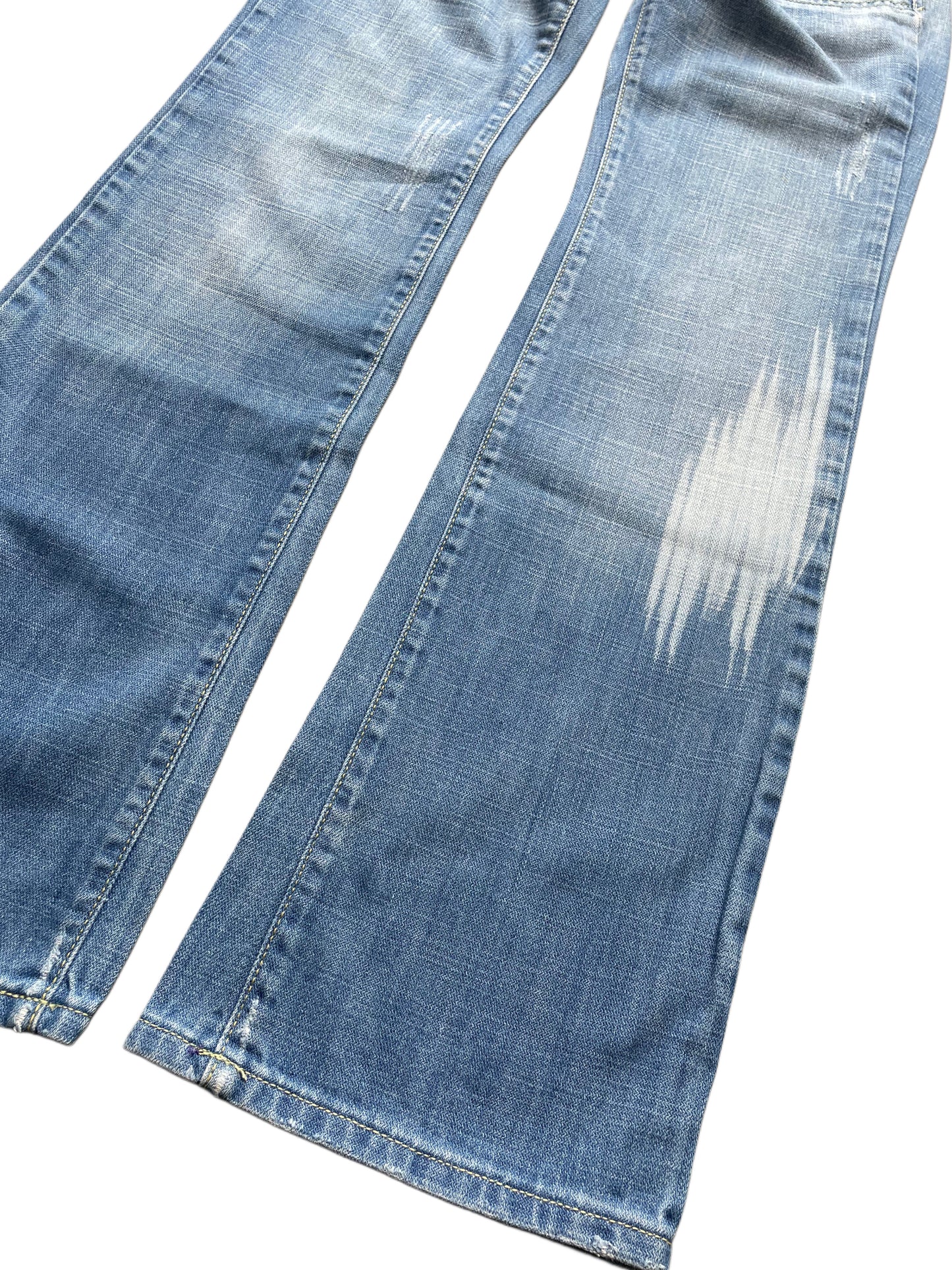 Diesel Low Waist Schlaghose (Frauen S/W27)