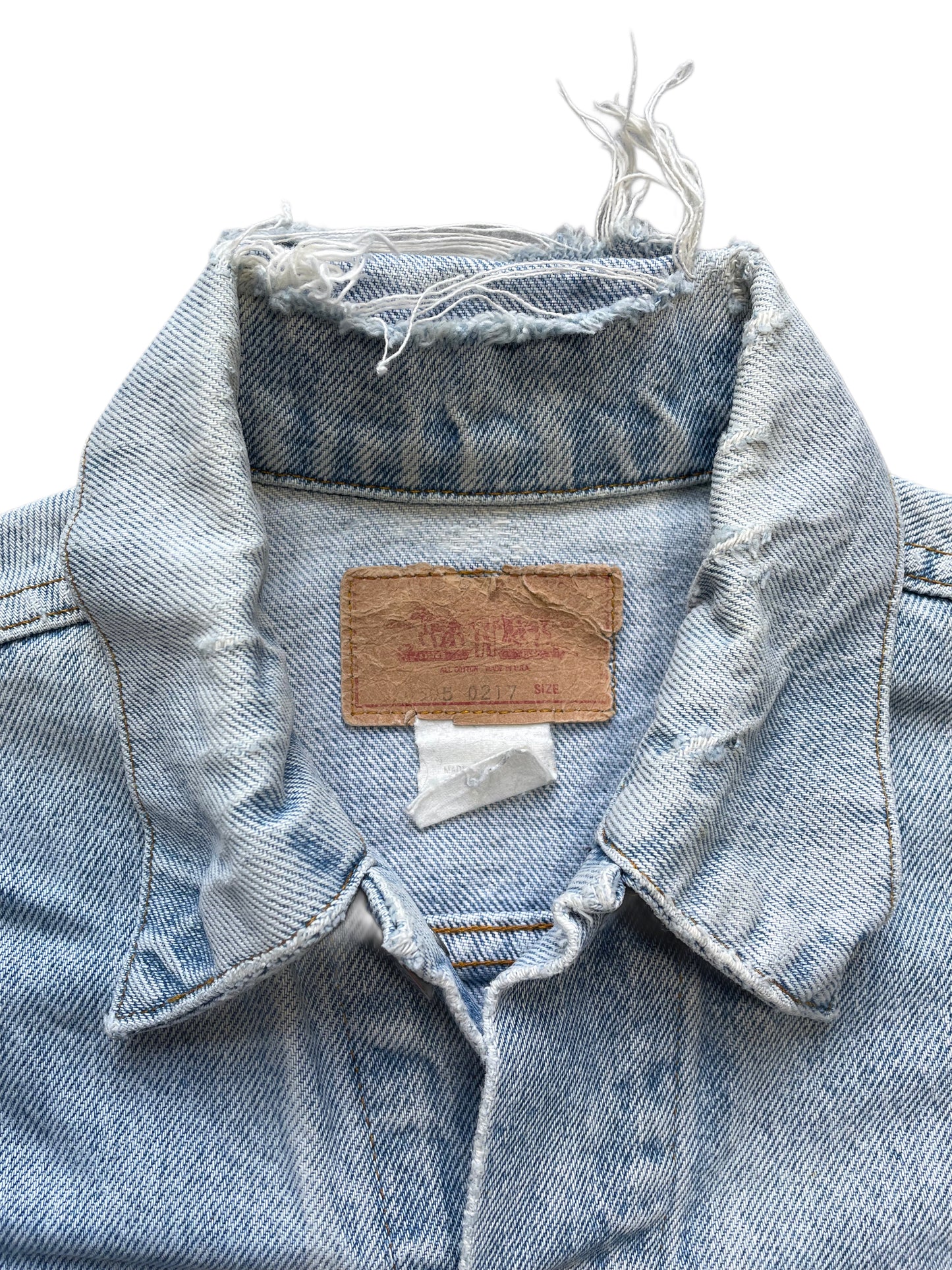 Levi's (Made in USA) Jeansjacke (S)