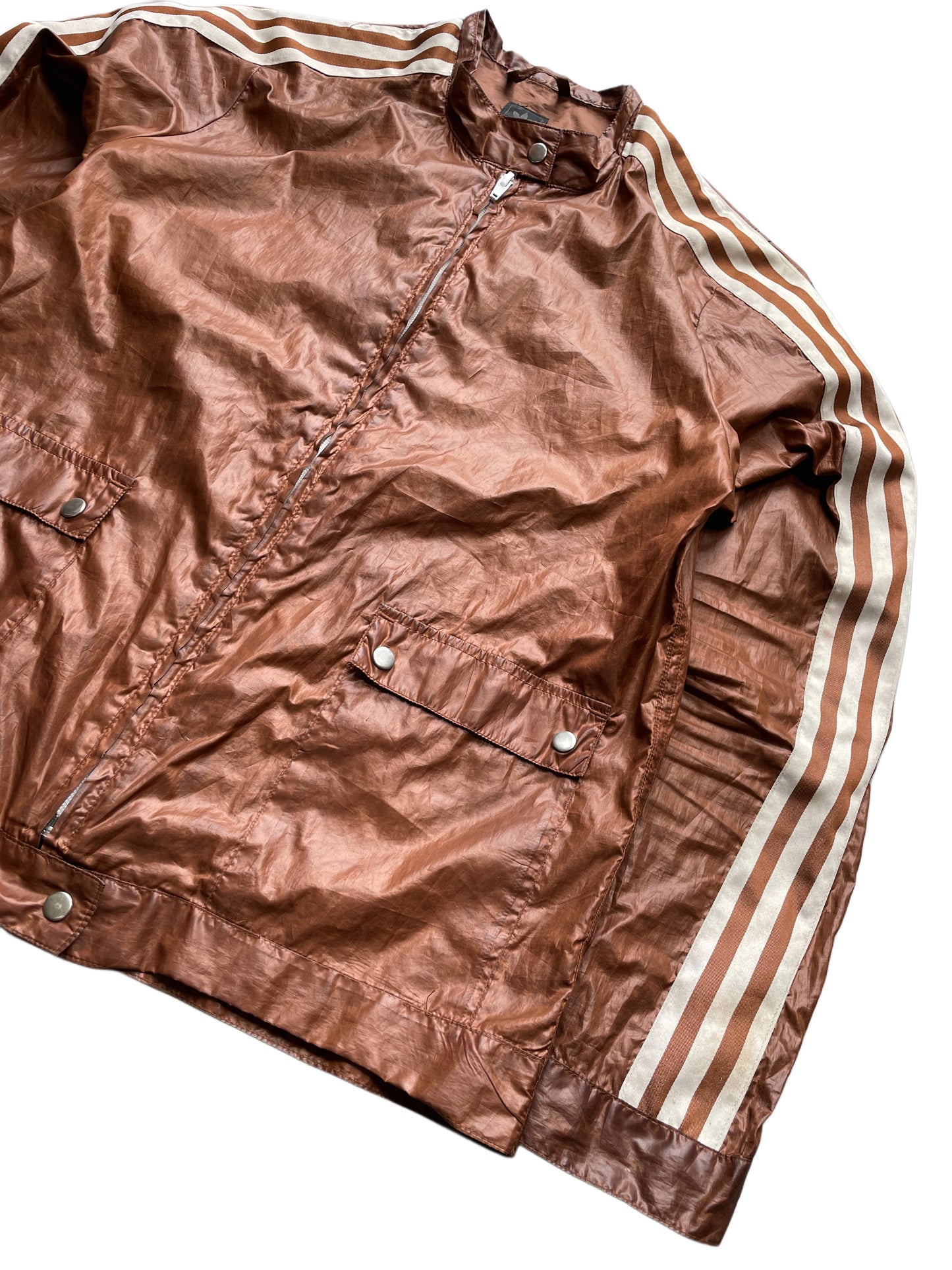 Adidas dünne Regenjacke (Frauen M)