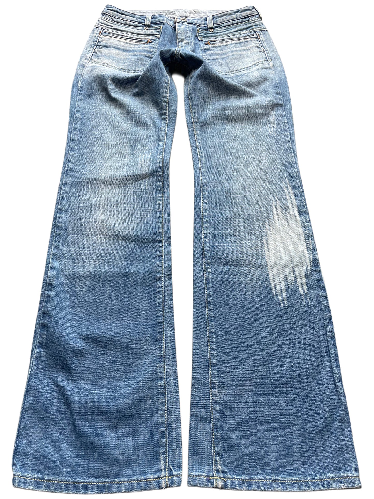 Diesel Low Waist Schlaghose (Frauen S/W27)