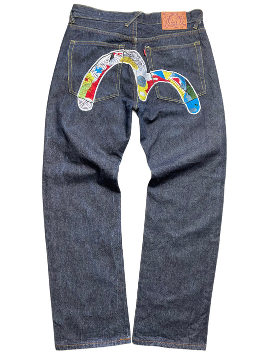 Evisu Baggy Jeans (L/W34)