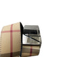 Burberry Nova Check Gürtel