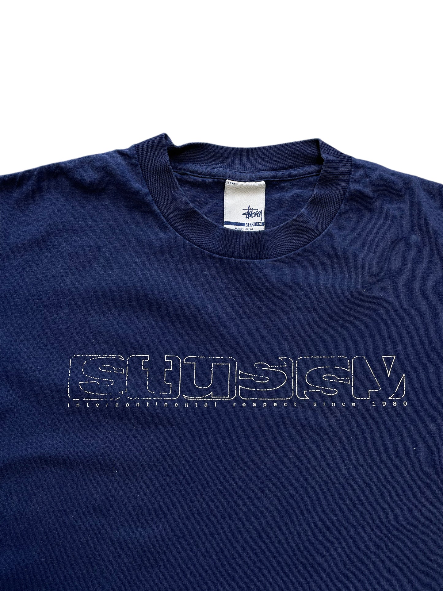 Stüssy T-Shirt Made in USA aus den 90s (M)