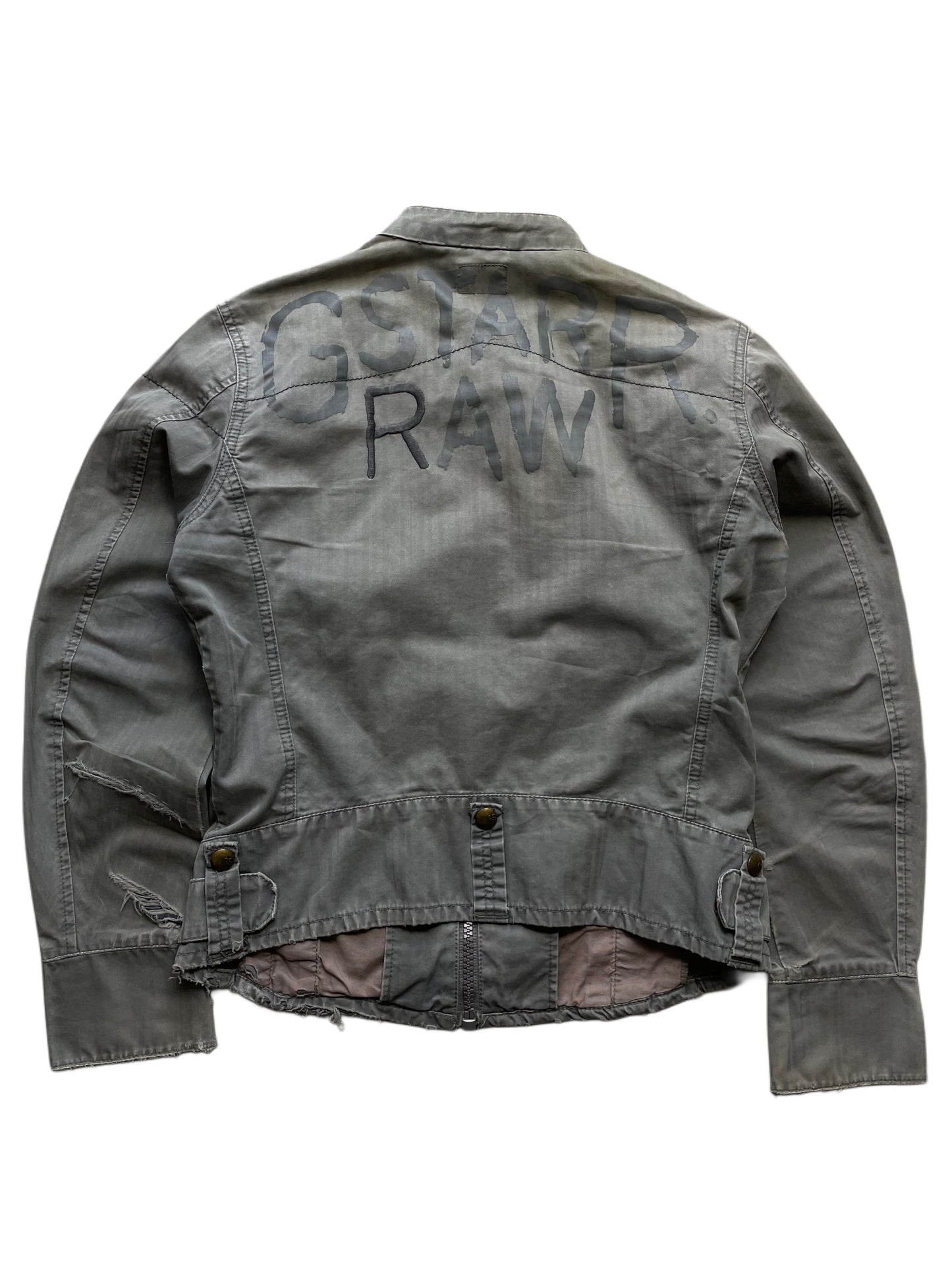 G-Star Distressed Military Jacke (Frauen L)