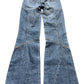 Diesel Low Waist Schlaghose (Frauen S/W26)