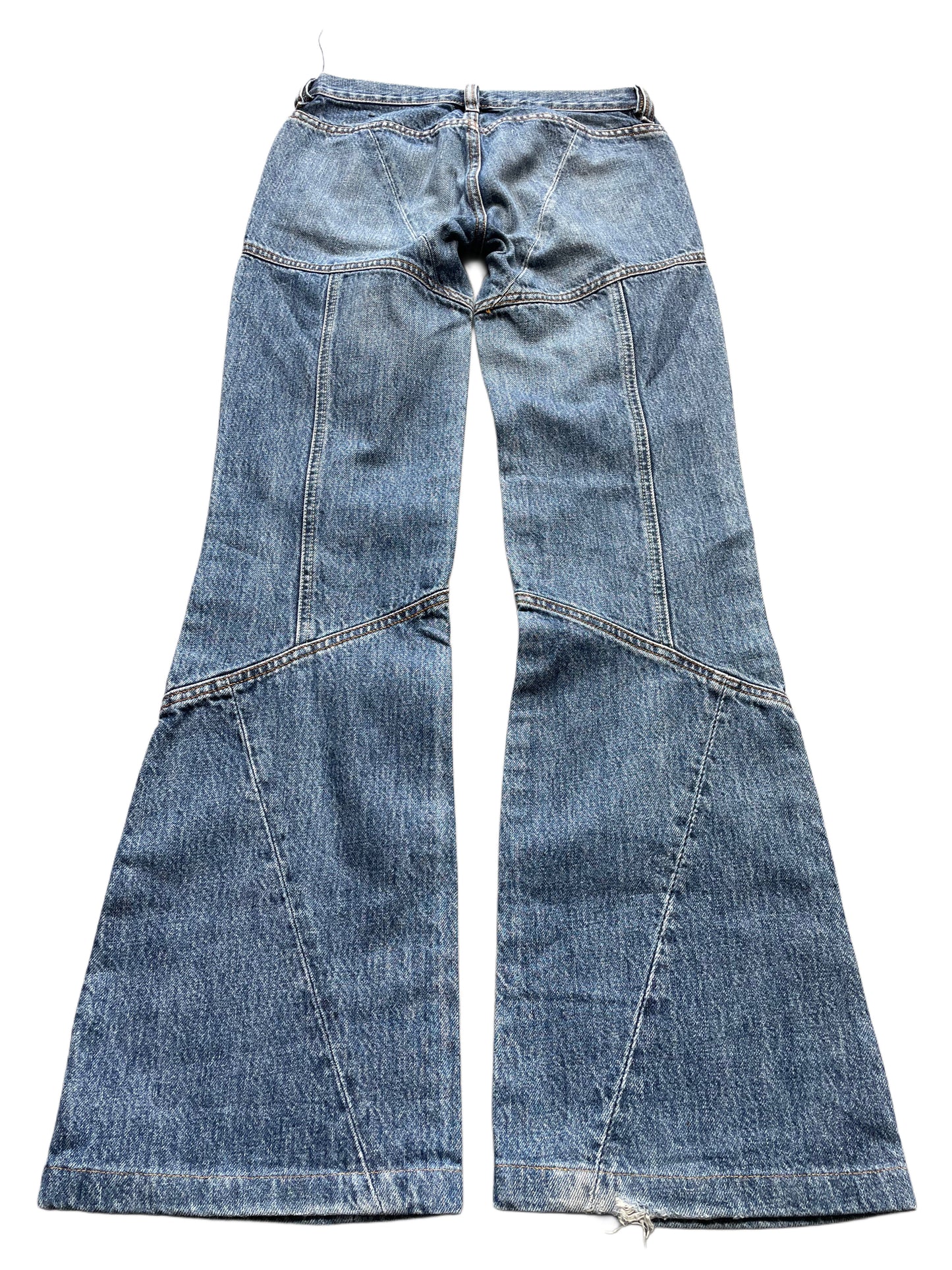Diesel Low Waist Schlaghose (Frauen S/W26)