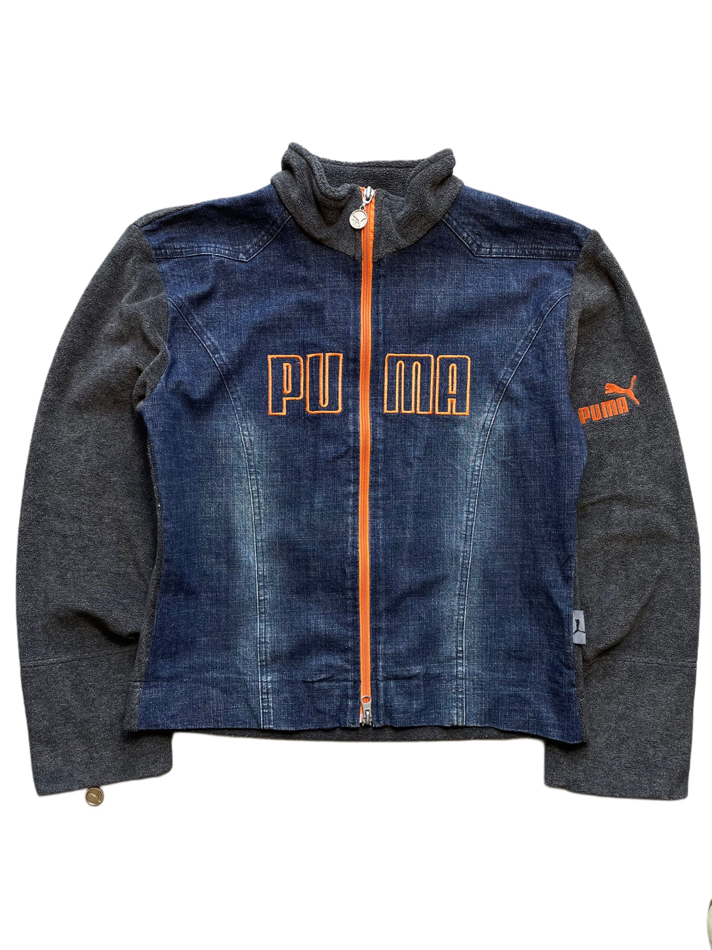 Puma Jeans-/Fleecejacke (Frauen L)