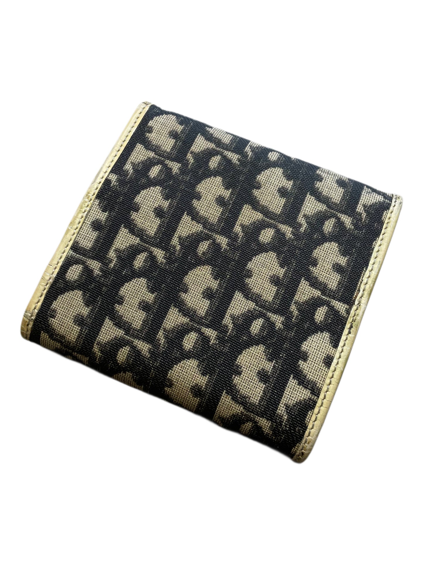 Christian Dior Monogram Compact Portemonnaie