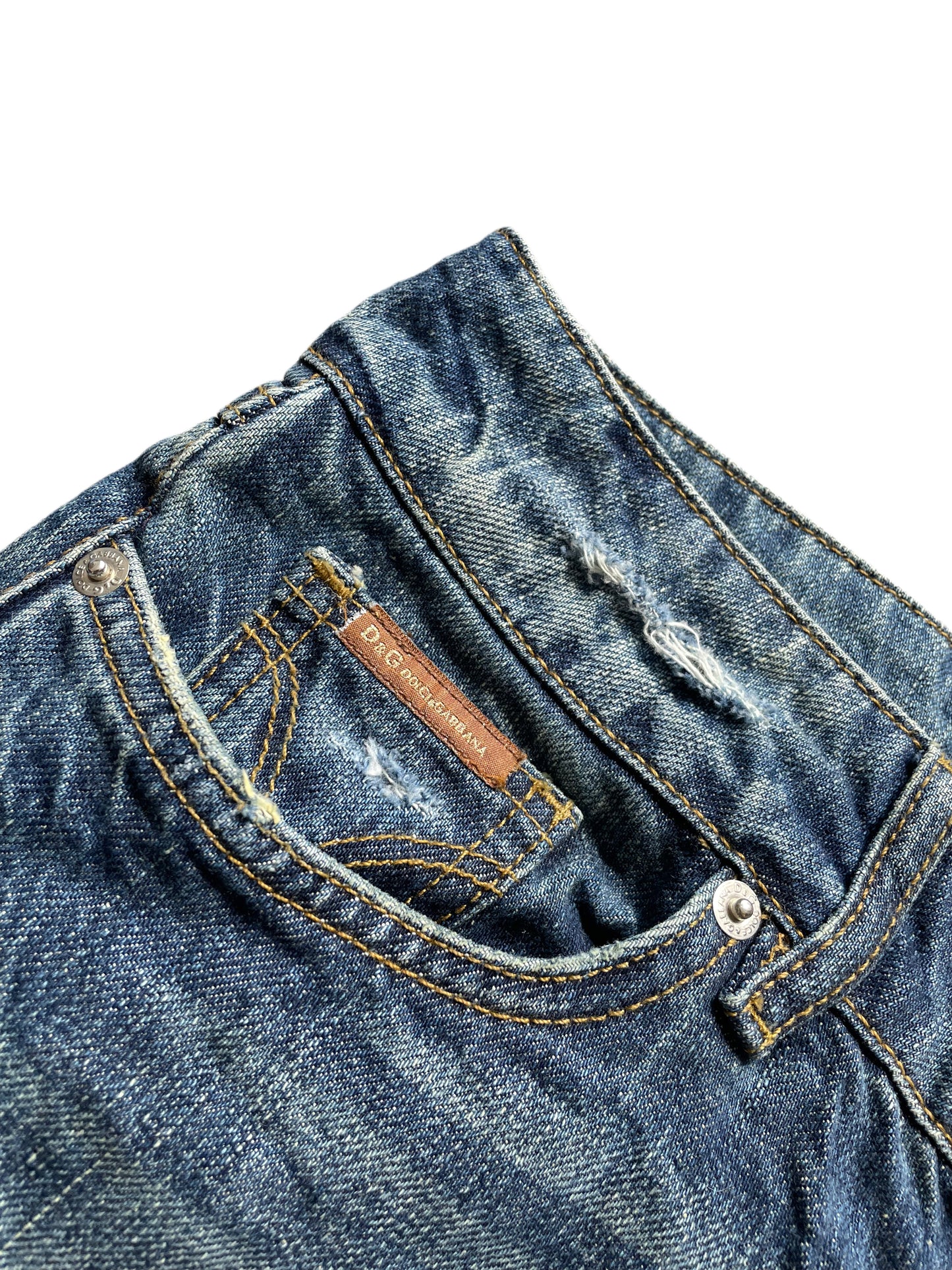 Dolce & Gabbana Low Waist Flared Schlaghose (S/W26)