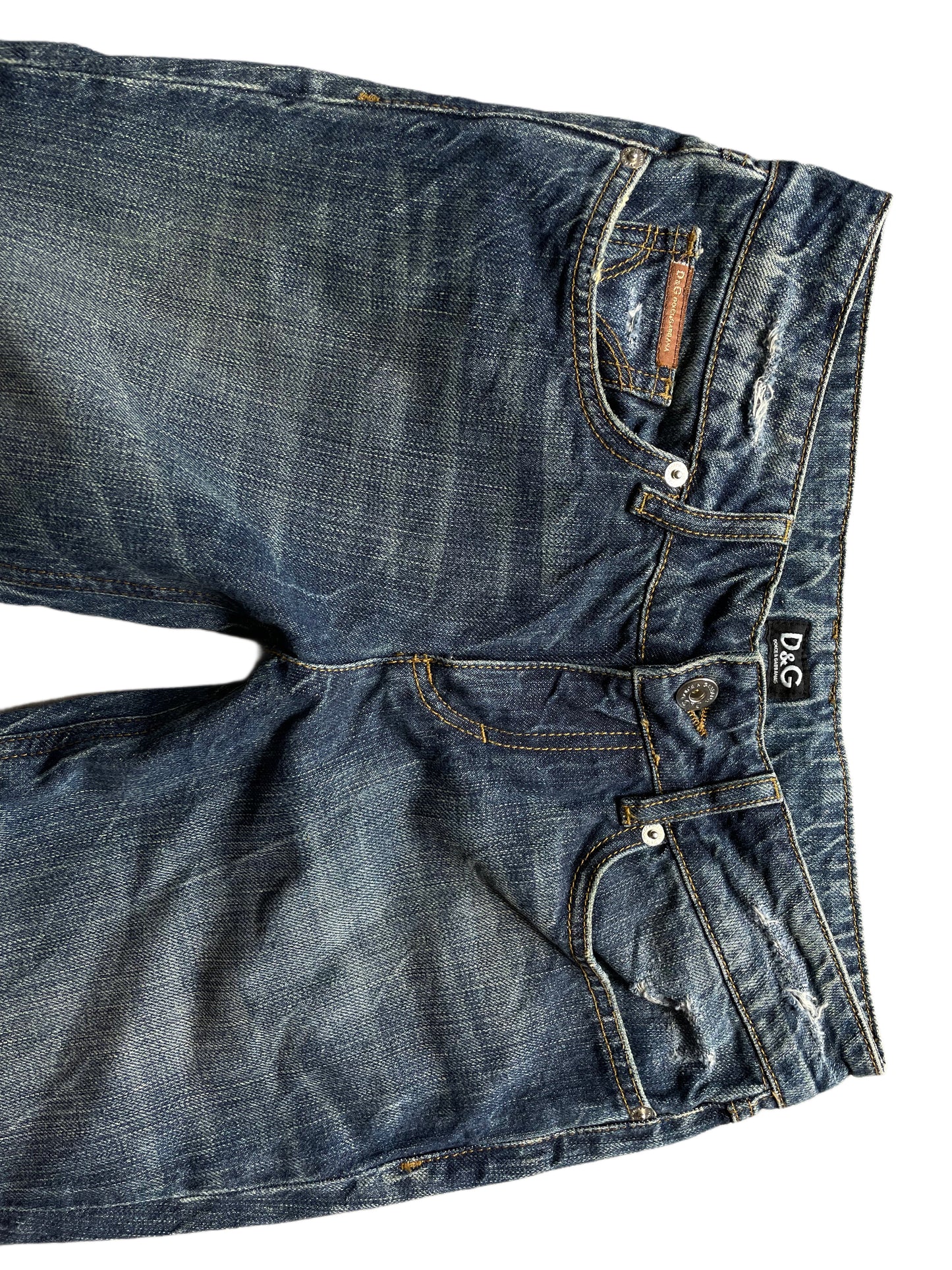 Dolce & Gabbana Low Waist Flared Schlaghose (S/W26)