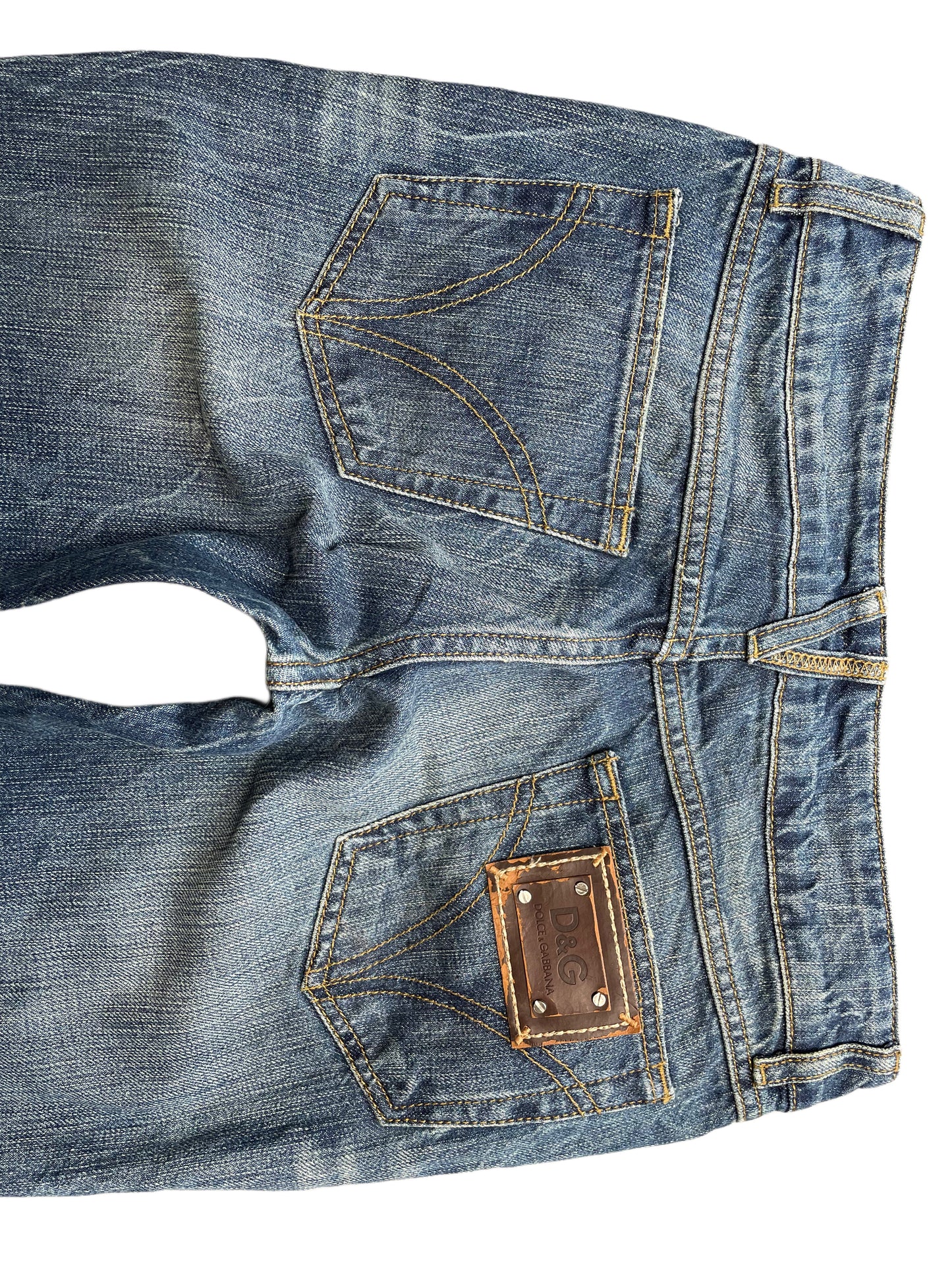 Dolce & Gabbana Low Waist Flared Schlaghose (S/W26)
