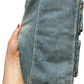 Diesel Tasche aus Jeans mit Glitzersteinen