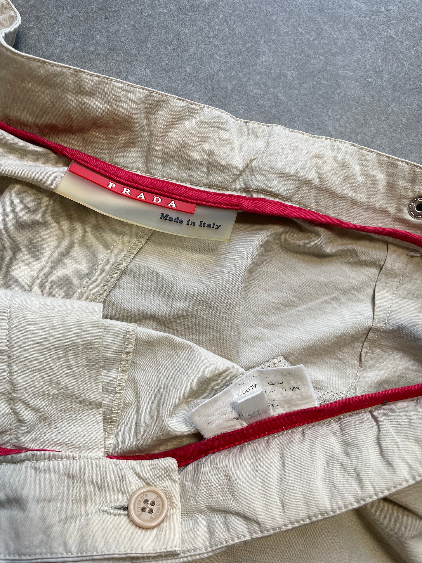 Prada Linea Rossa Baggy Hose (XL)