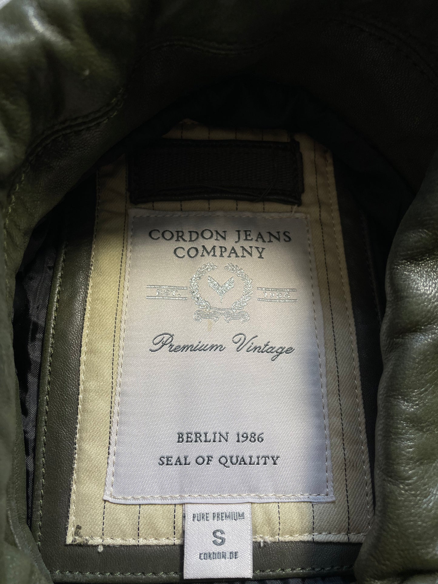 Cordon Frauen Lederjacke Made in Germany (S)